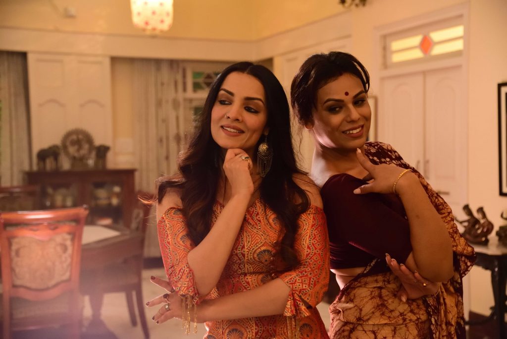 Celina and Shree Ghatak