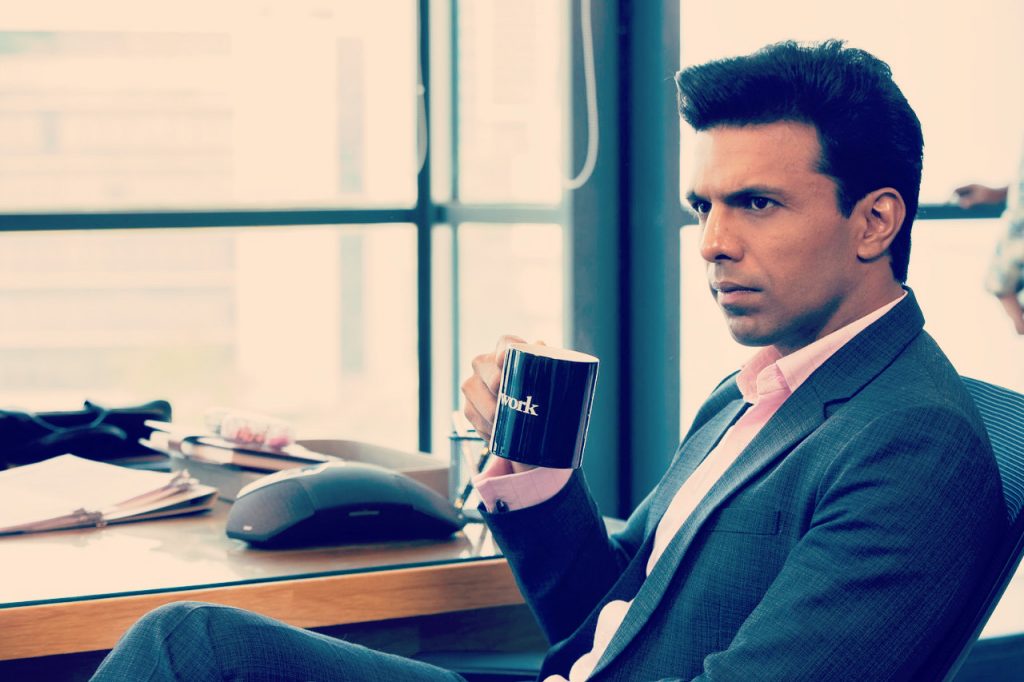 Rajeev Siddhartha in a still from Upstarts