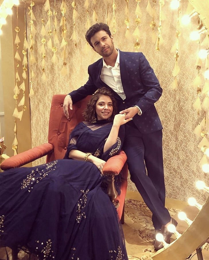 Rajeev Siddhartha with co-star Maanvi Gagroo