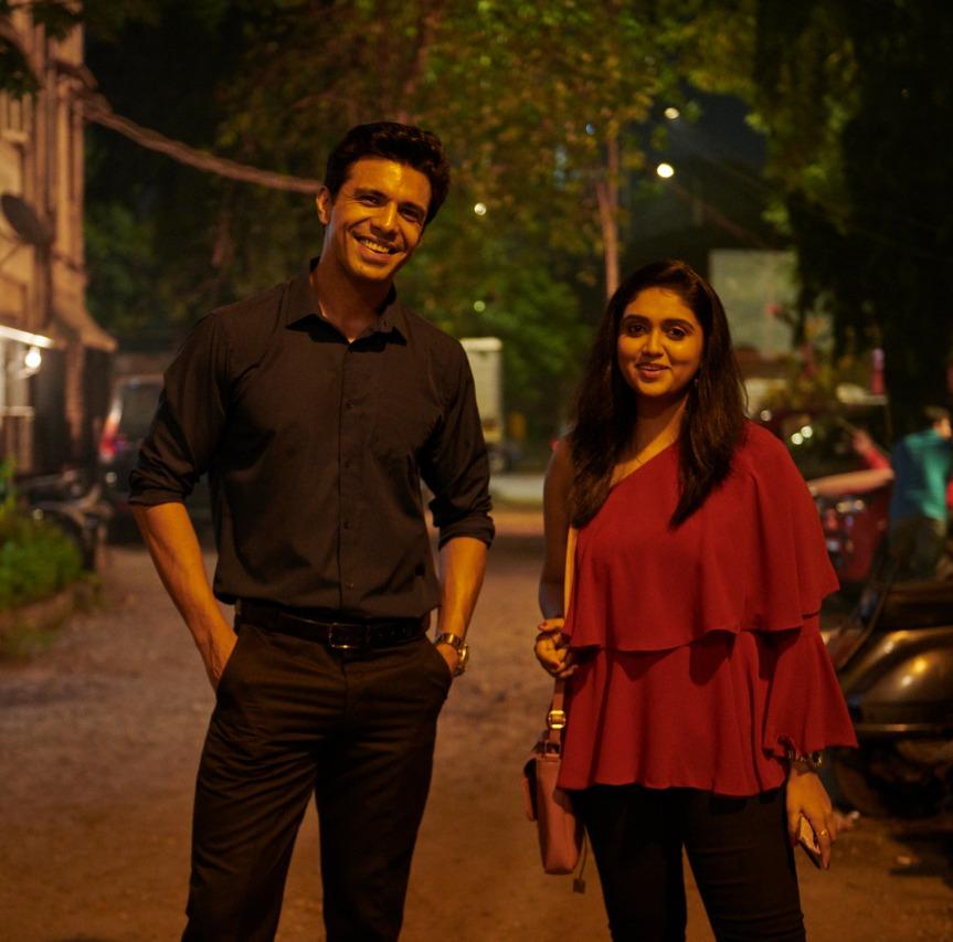 Rajeev Siddhartha with co-star Rinku Rajguru in Hundred