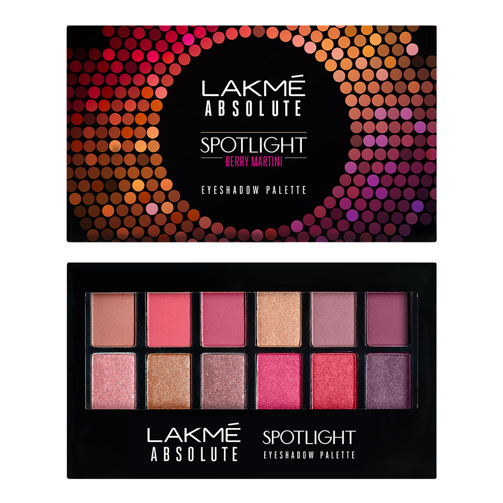 Lakme Absolute Spotalight Eyeshadow Palette - Berry Martini