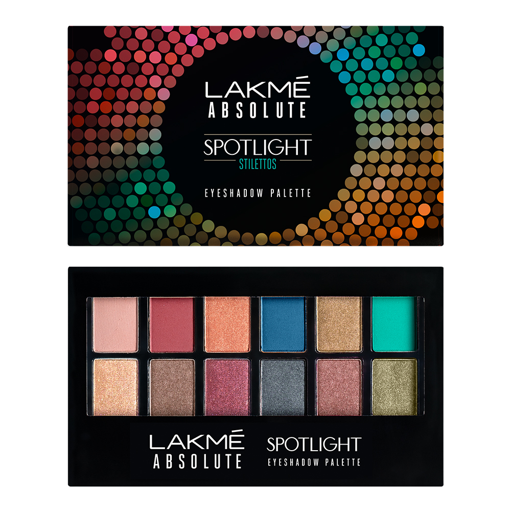 Lakme Absolute Spotlight Eyeshadow Palette - Stilettos