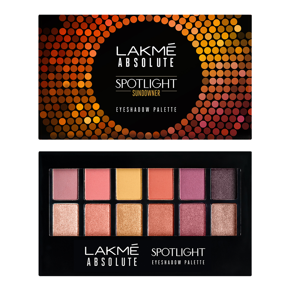 Lakme Absolute Spotlight Eyeshadow Palette - Sundowner