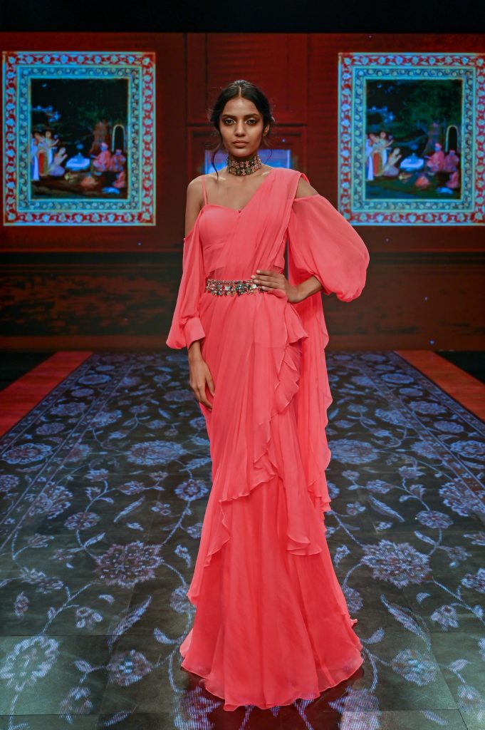 designer Ridhi Mehra Collection at The Lakme Fashion Week Fluid Edition 2020 at St. Regis in Mumbai, India on 24th October 2020.  Photo :Vaqaas Mansuri / FS Images / Lakme Fashion Week / IMG Reliance