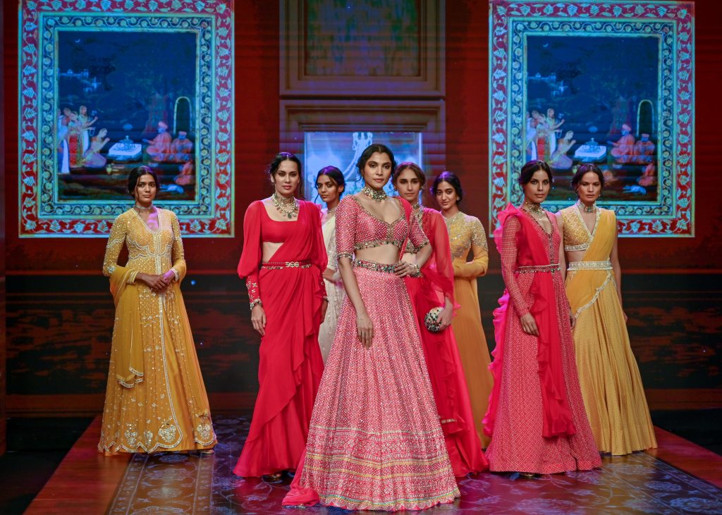 designer Ridhi Mehra Collection at The Lakme Fashion Week Fluid Edition 2020 at St. Regis in Mumbai, India on 24th October 2020.  Photo :Vaqaas Mansuri / FS Images / Lakme Fashion Week / IMG Reliance