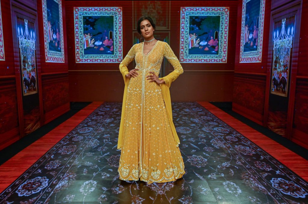 designer Ridhi Mehra Collection at The Lakme Fashion Week Fluid Edition 2020 at St. Regis in Mumbai, India on 24th October 2020.  Photo :Vaqaas Mansuri / FS Images / Lakme Fashion Week / IMG Reliance