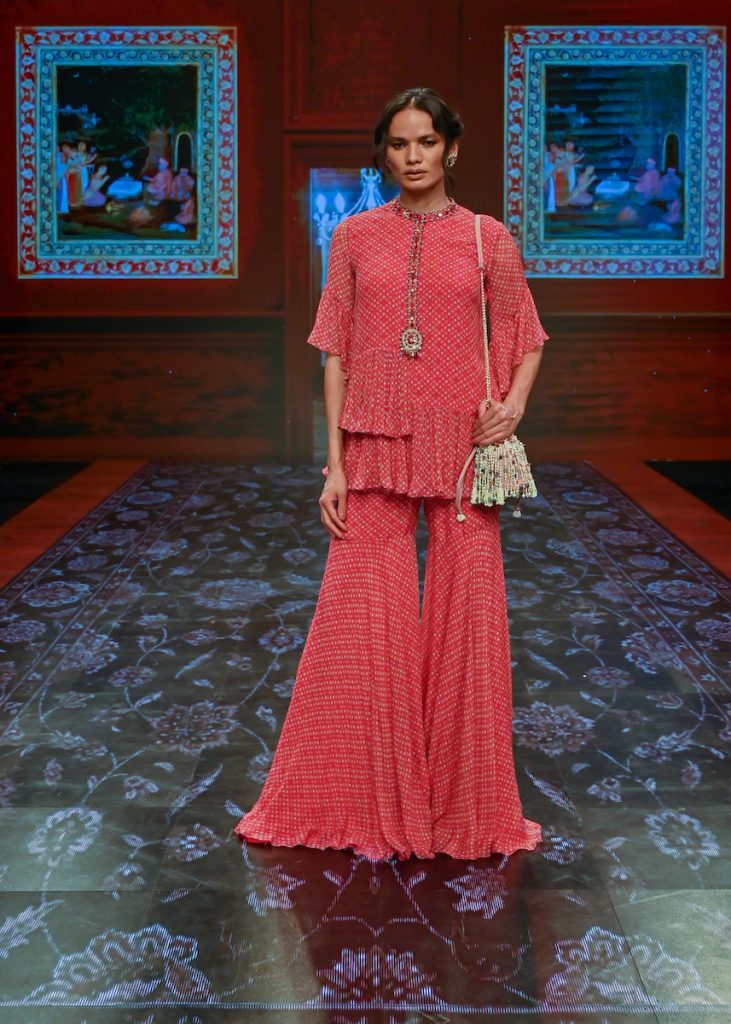 designer Ridhi Mehra Collection at The Lakme Fashion Week Fluid Edition 2020 at St. Regis in Mumbai, India on 24th October 2020.  Photo :Vaqaas Mansuri / FS Images / Lakme Fashion Week / IMG Reliance