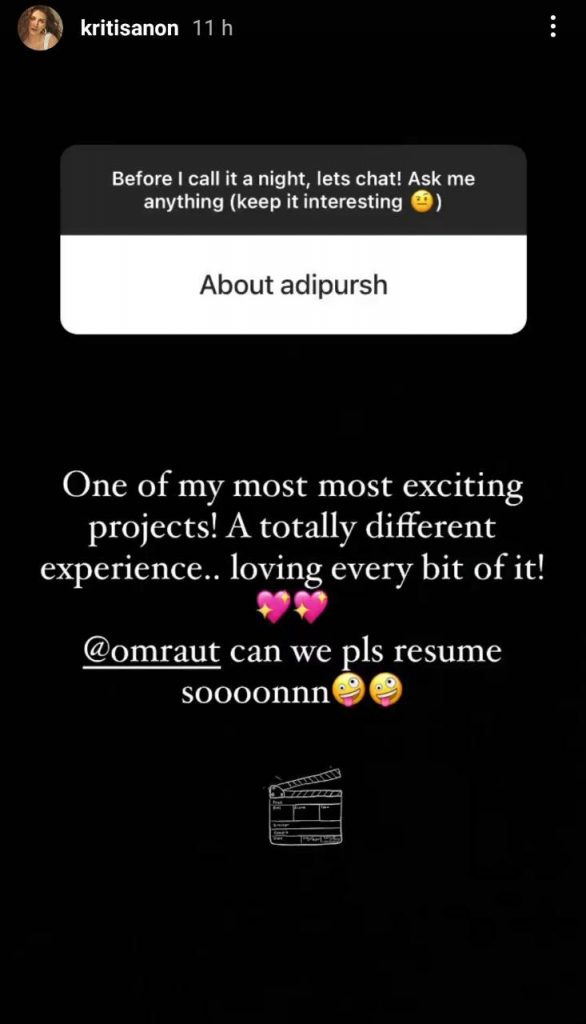 Ask me anything-Kriti Sanon