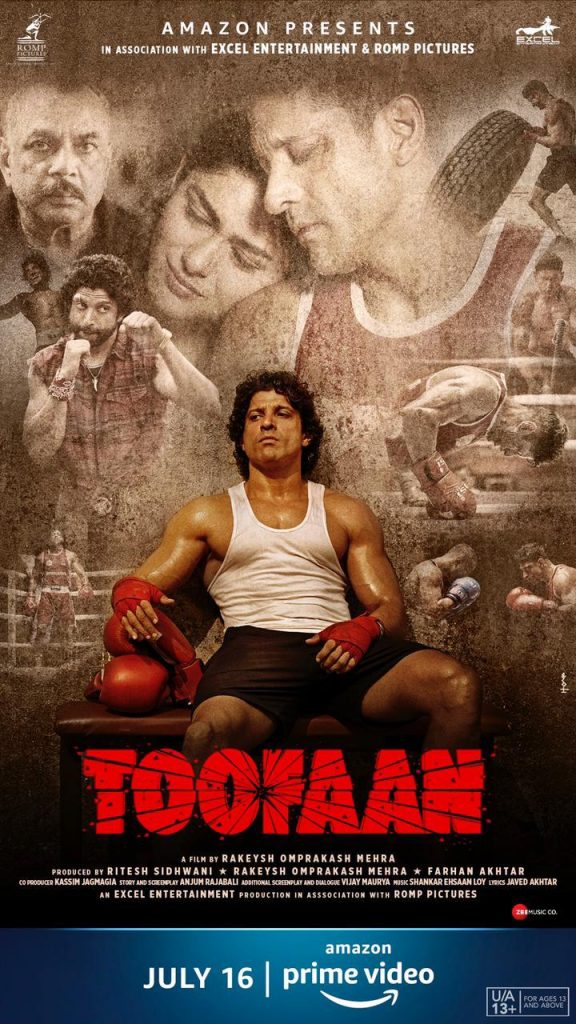 AmaToofaan will also be the first film to simultaneously premiere on Amazon Prime Video in Hindi and English starting July 16, 2021, across 240 countries and territories.zon Prime Video