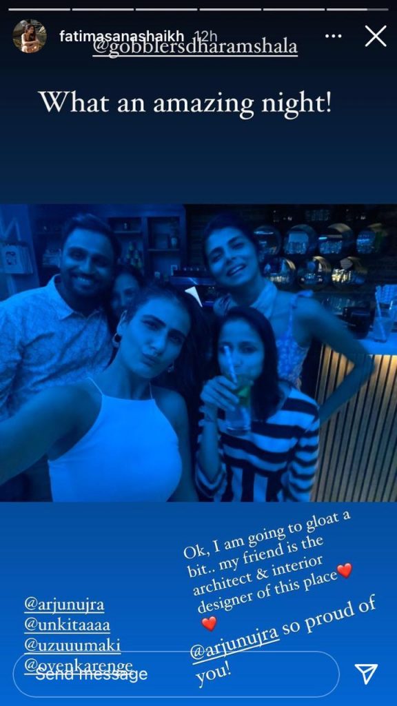 Do relatable! Fatima Sana Shaikh celebrating a friend's success makes us go “Aww!”