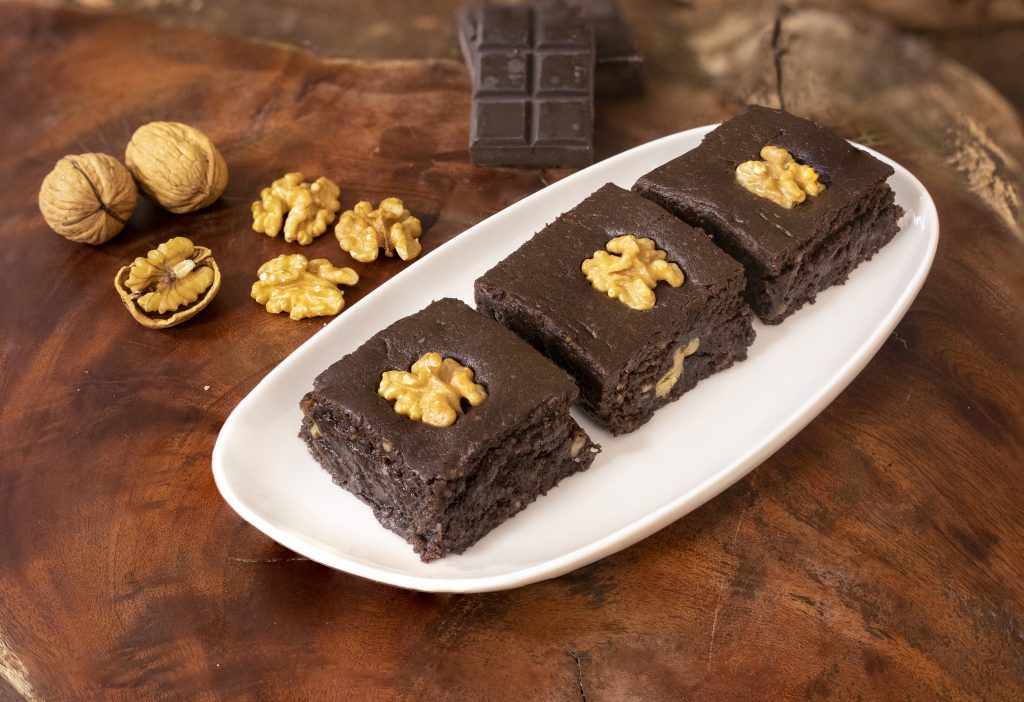 Walnut Chocolate Burfi