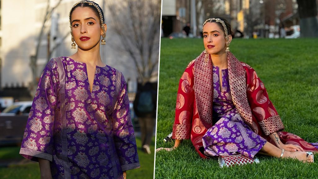 IFFM Premiere: Sanya Malhotra Wears Mother’s Design