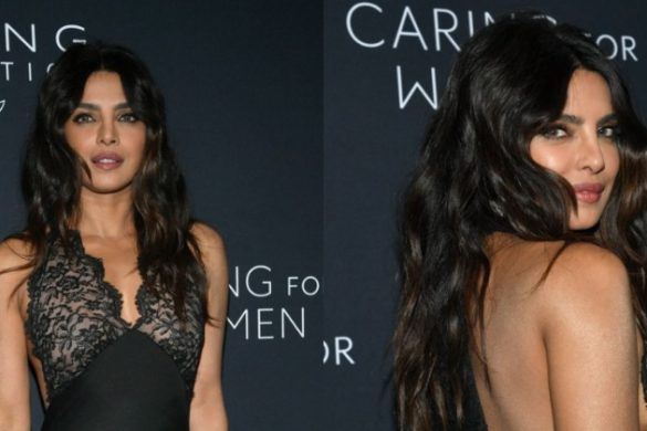 Priyanka Chopra Captivates with Chic Black Cocktail Dress
