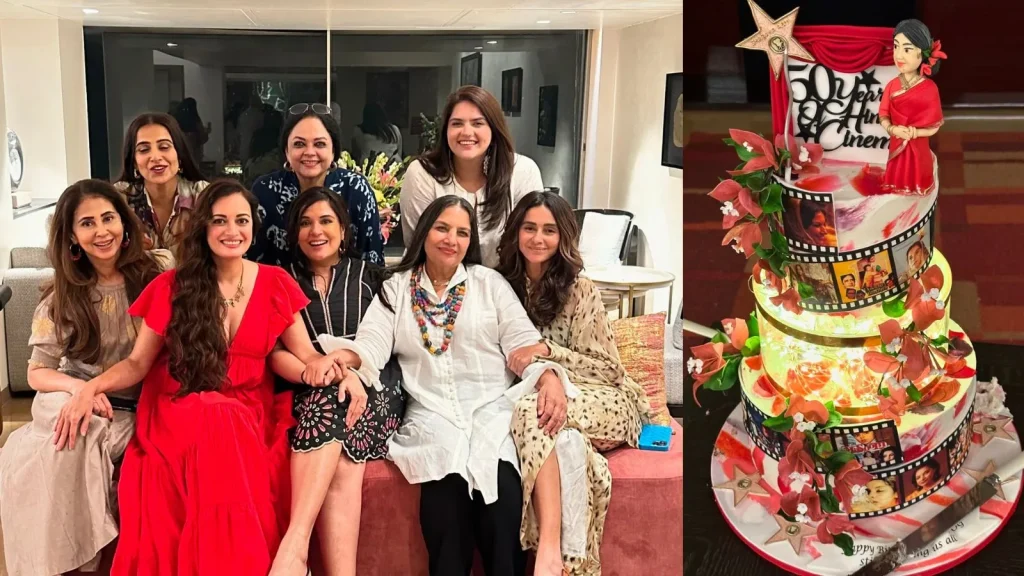 Bollywood Celebrities Celebrate Shabana Azmi’s 74th Milestone
