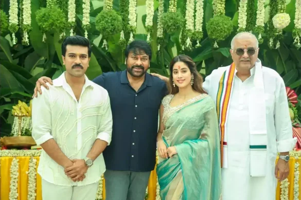 Janhvi Kapoor and Ram Charan Kickstart RC16