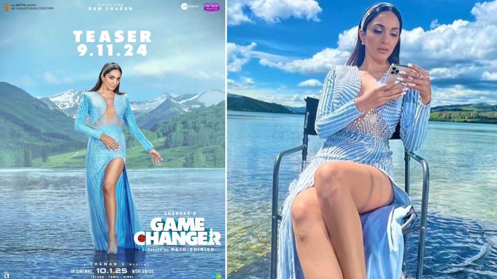 Kiara Advani Dazzles in New Game Changer Poster