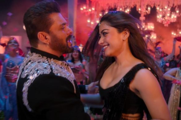 Salman Khan and Rashmika Mandanna performing in Zohra Jabeen song from Sikandar