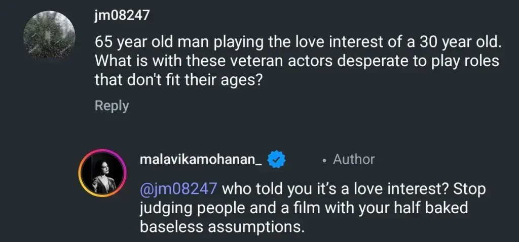Malavika Mohanan Responds to Age-Gap Criticism Ahead of 'Hridayapoorvam'