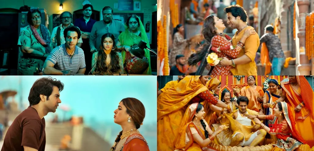 Rajkummar Rao and Wamiqa Gabbi in Bhool Chuk Maaf Movie Poster