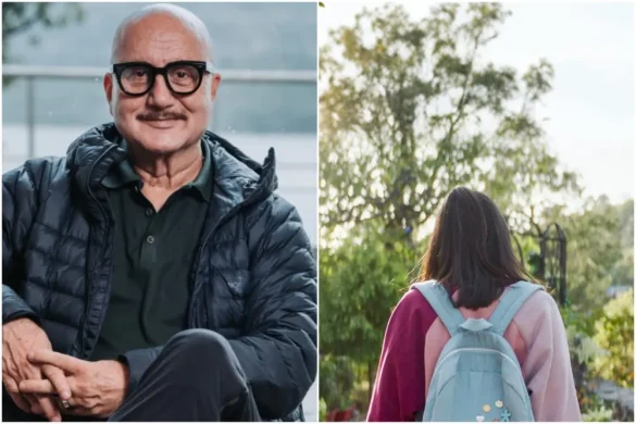 Anupam Kher and MM Keeravani at Cannes for 'Tanvi The Great