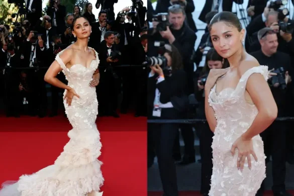Alia Bhatt’s Floral Ruffle Gown at Cannes 2025 Is Straight Out of a Dream
