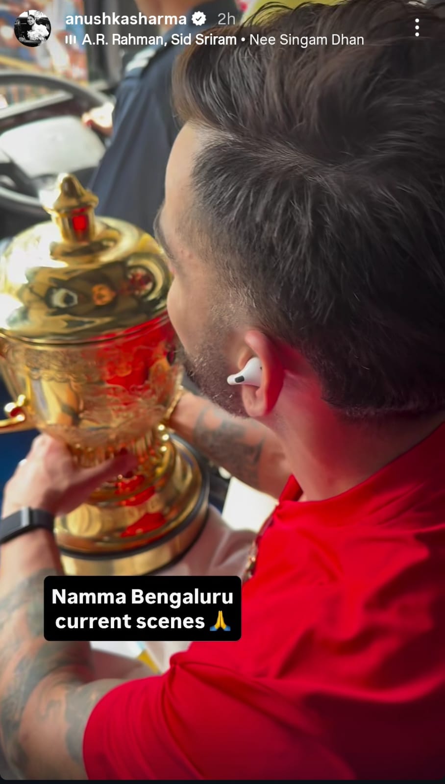Virat Kohli Lifts IPL Trophy After 18 Years: Anushka Sharma’s Reaction Wins Hearts