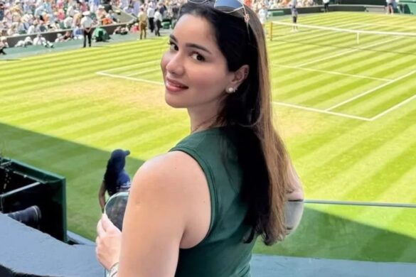 Wimbledon 2025: Sara Tendulkar’s Green Dress Moment Wins the Internet