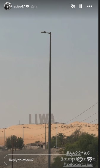 AA22xA6 Update: Atlee Scouts Epic Desert Location with Deepika & Allu Arjun