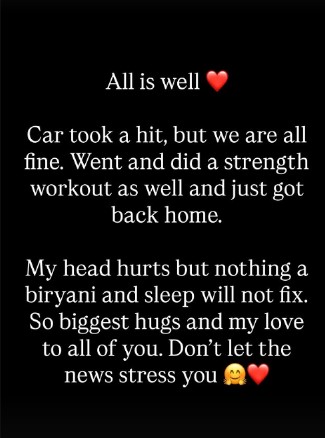 Vijay Deverakonda Shares Health Update After Car Accident Near Undavalli